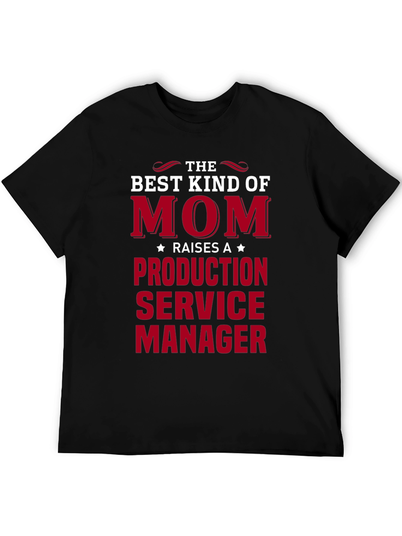 Best Kind of Mom Raises a Production Service Manager T-Shirt