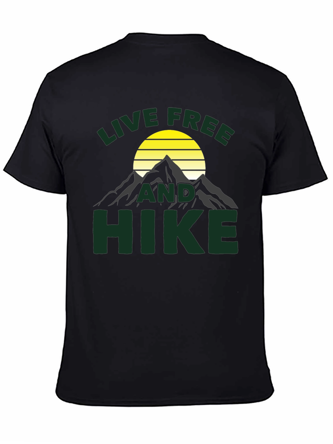 Live Free and Hike Graphic T-Shirt