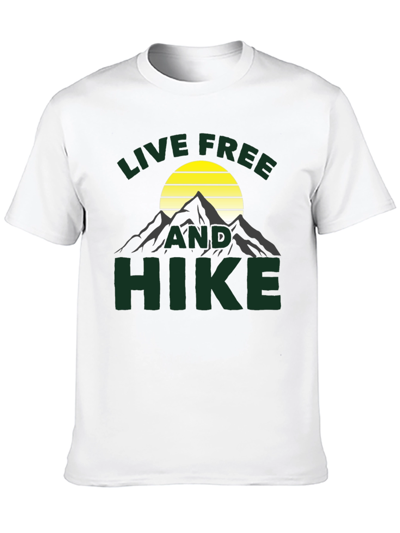 Live Free and Hike Graphic T-Shirt
