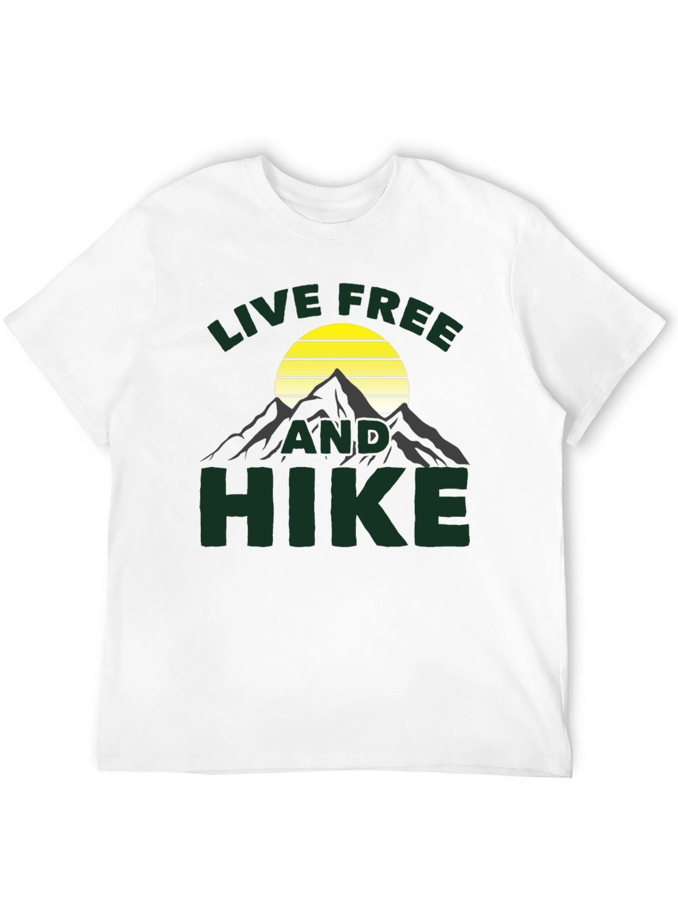 Live Free and Hike Graphic T-Shirt