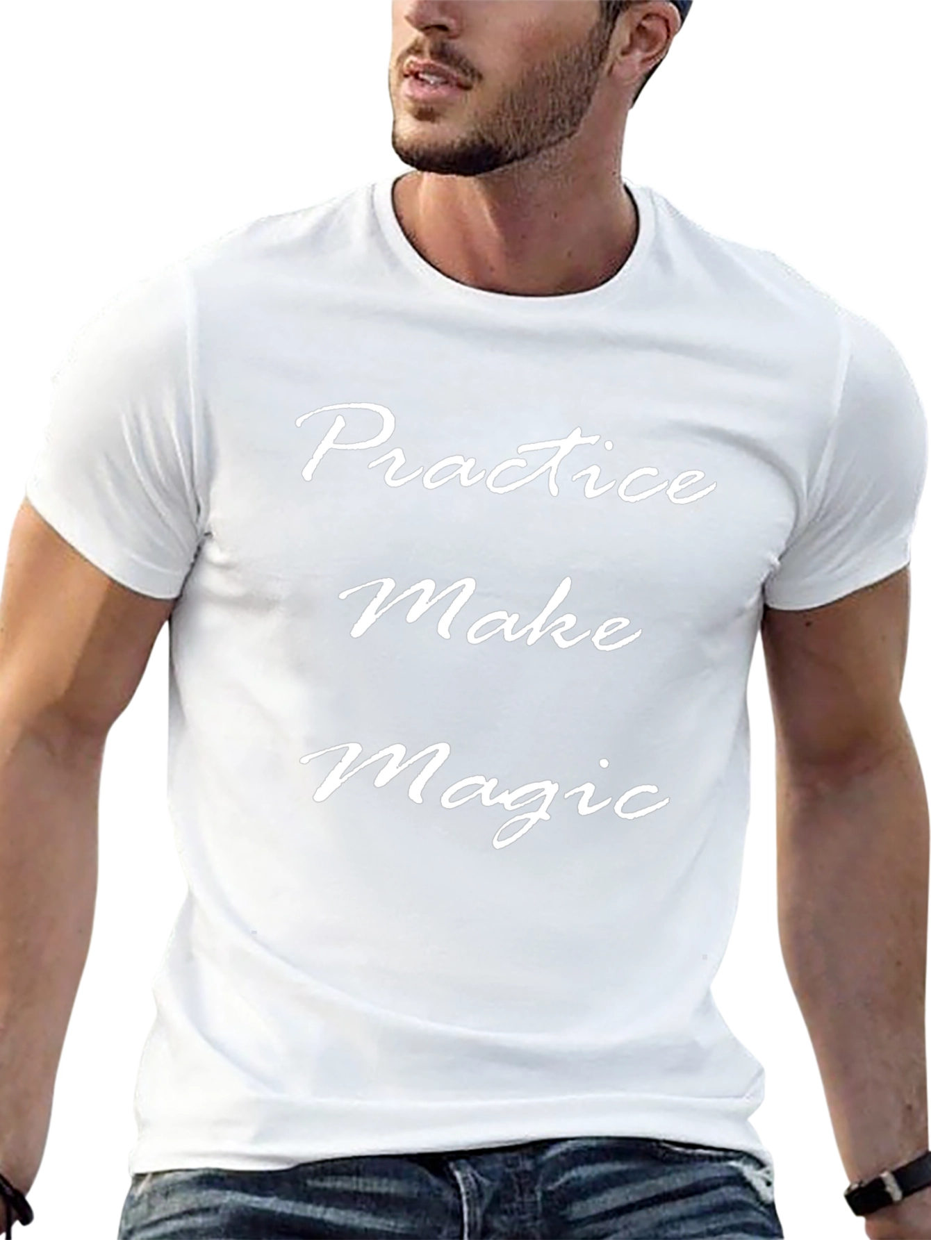 Practice Makes Magic Black T-Shirt
