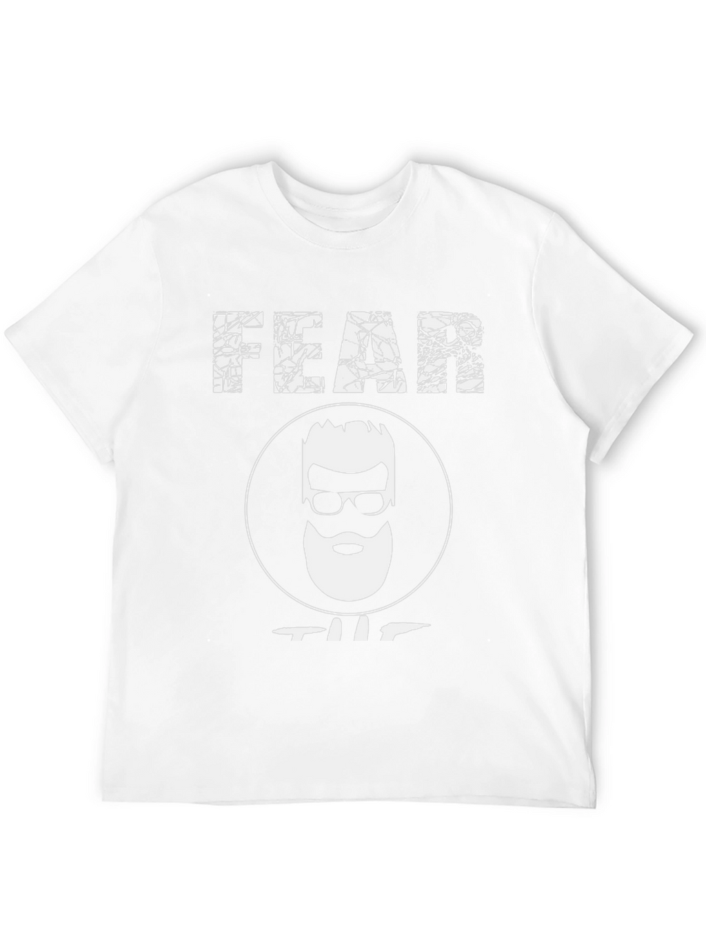 Fear the Beard Graphic Tee - Black Cotton Shirt