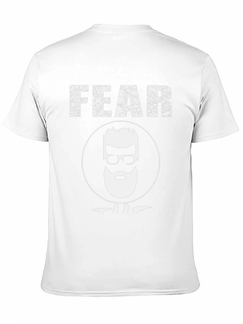 Fear the Beard Graphic Tee - Black Cotton Shirt