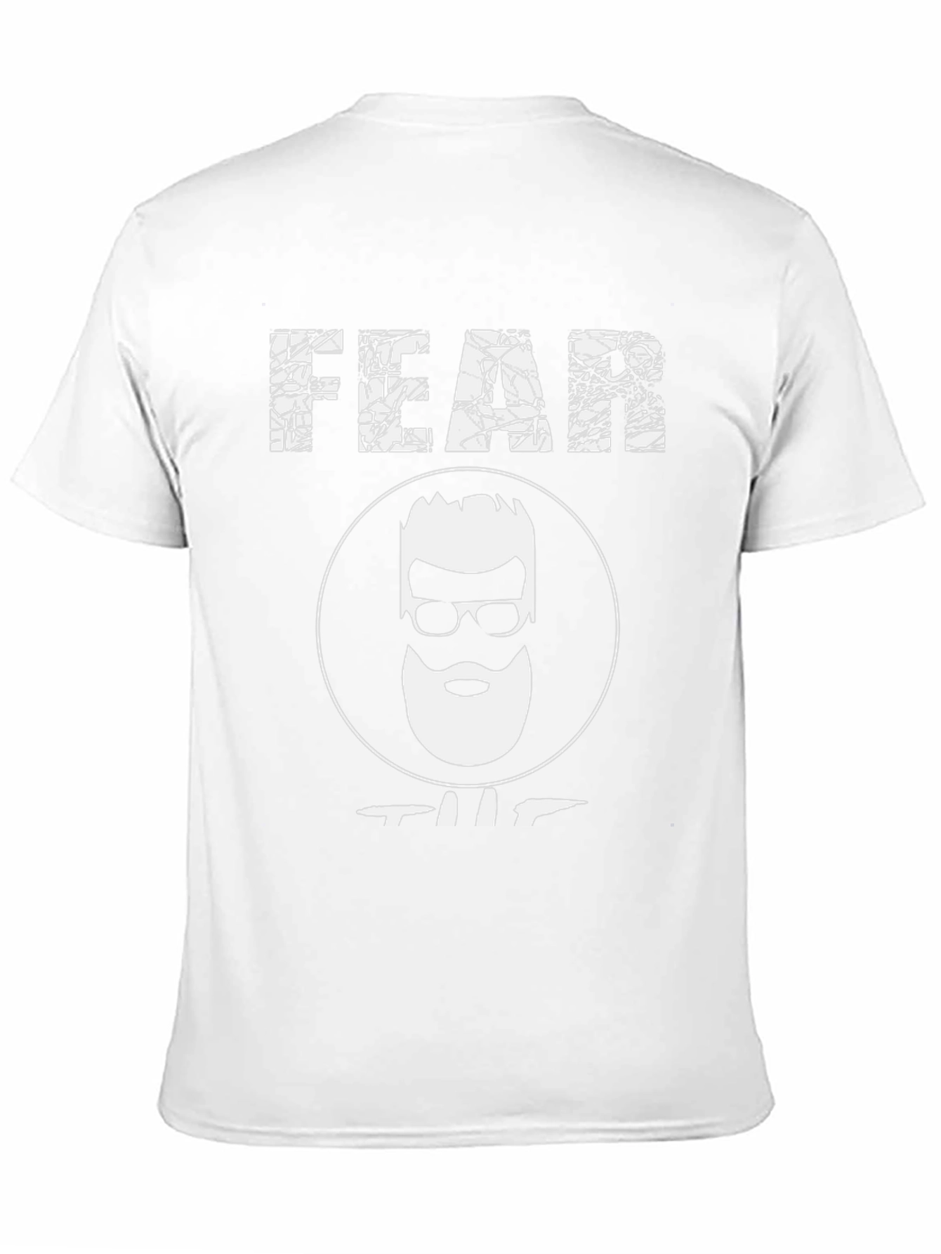 Fear the Beard Graphic Tee - Black Cotton Shirt