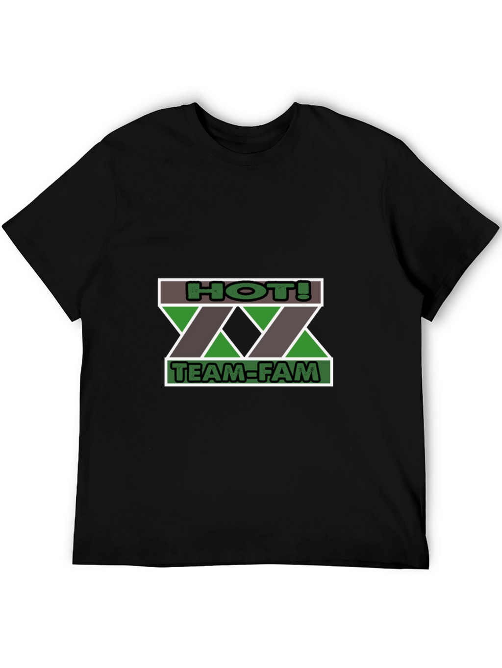 HOT! TEAM-FAM Black T-Shirt