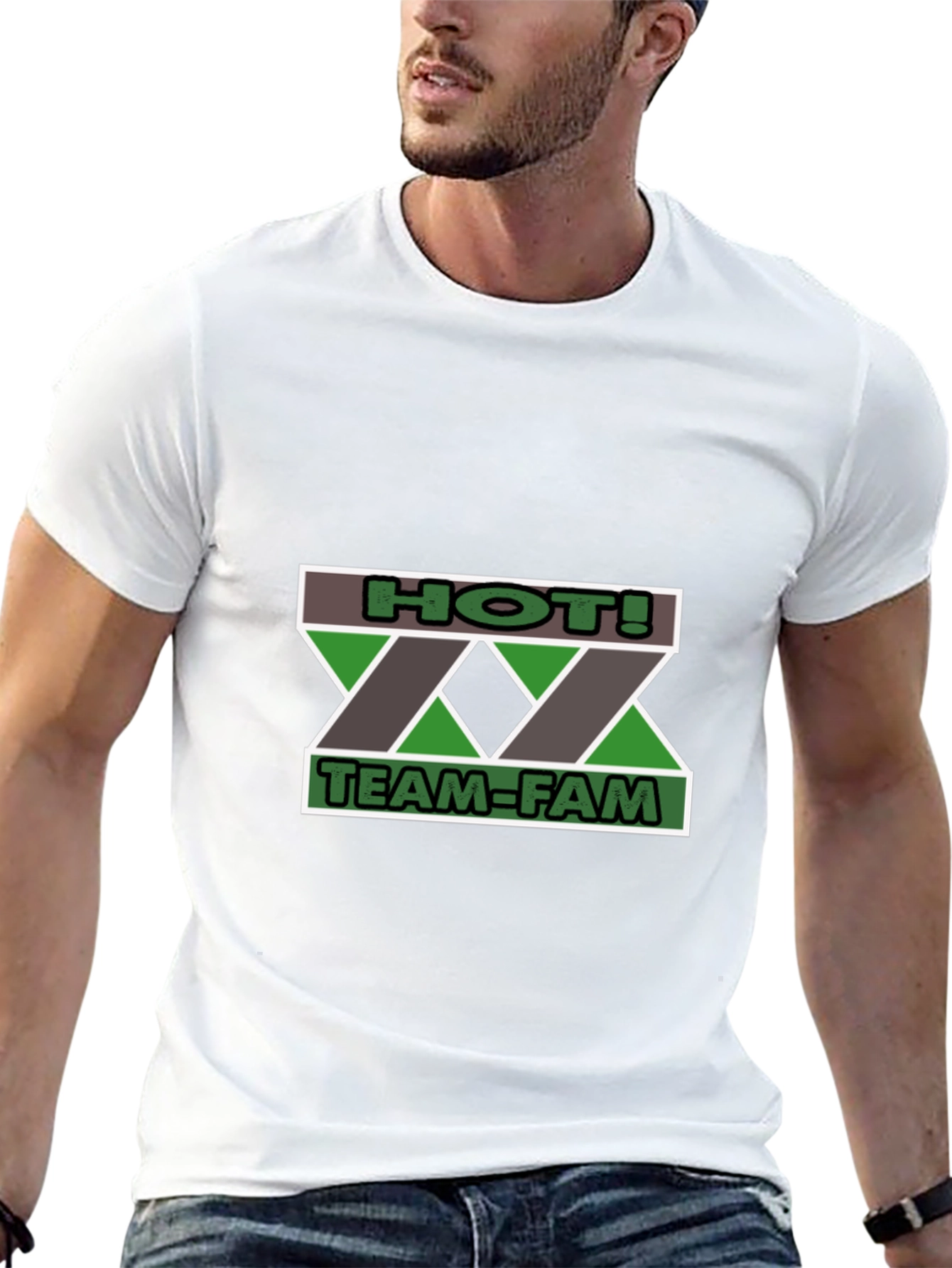 HOT! TEAM-FAM Black T-Shirt
