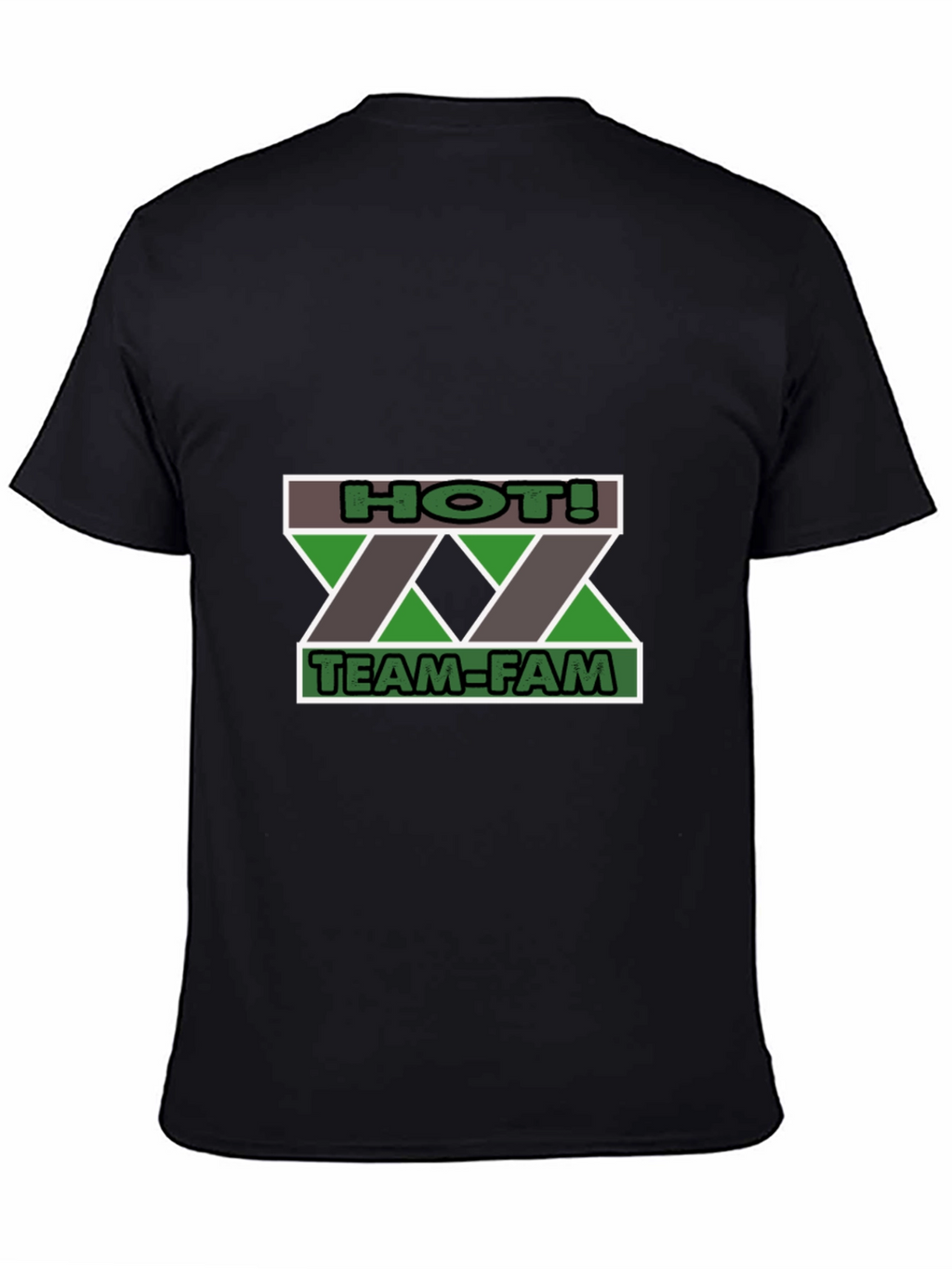 HOT! TEAM-FAM Black T-Shirt