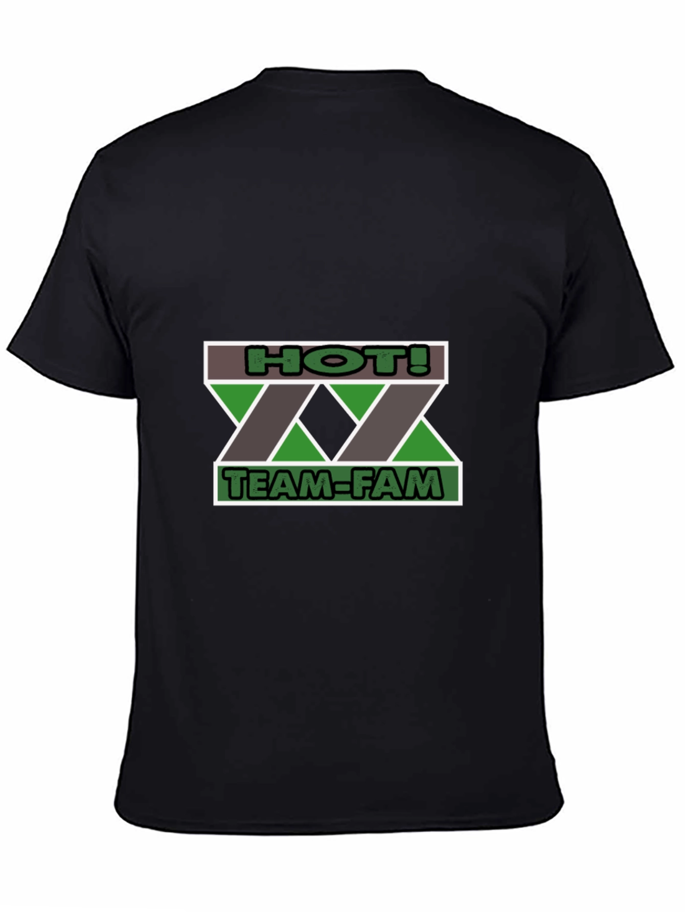 HOT! TEAM-FAM Black T-Shirt