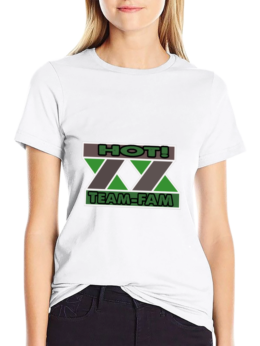 HOT! TEAM-FAM Black T-Shirt