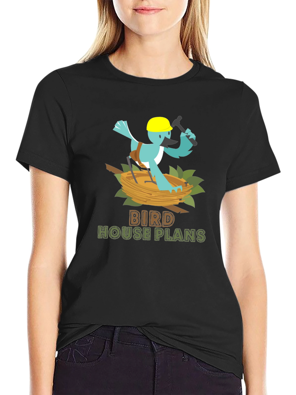 Bird House Plans Graphic Tee