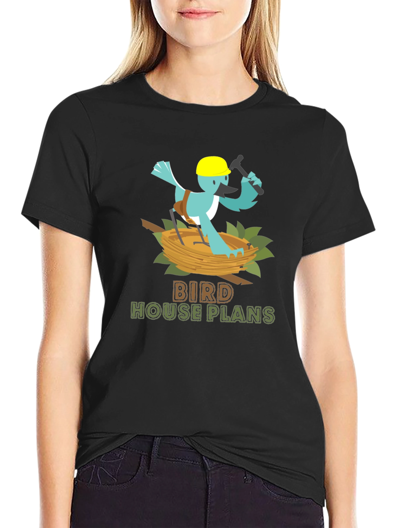 Bird House Plans Graphic Tee