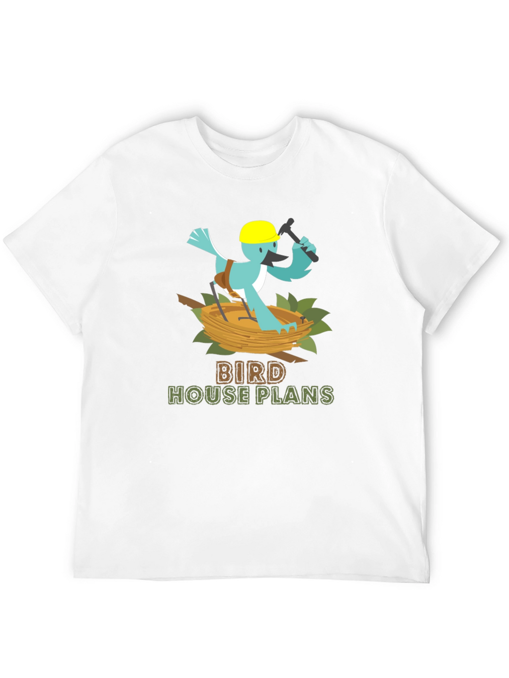 Bird House Plans Graphic Tee