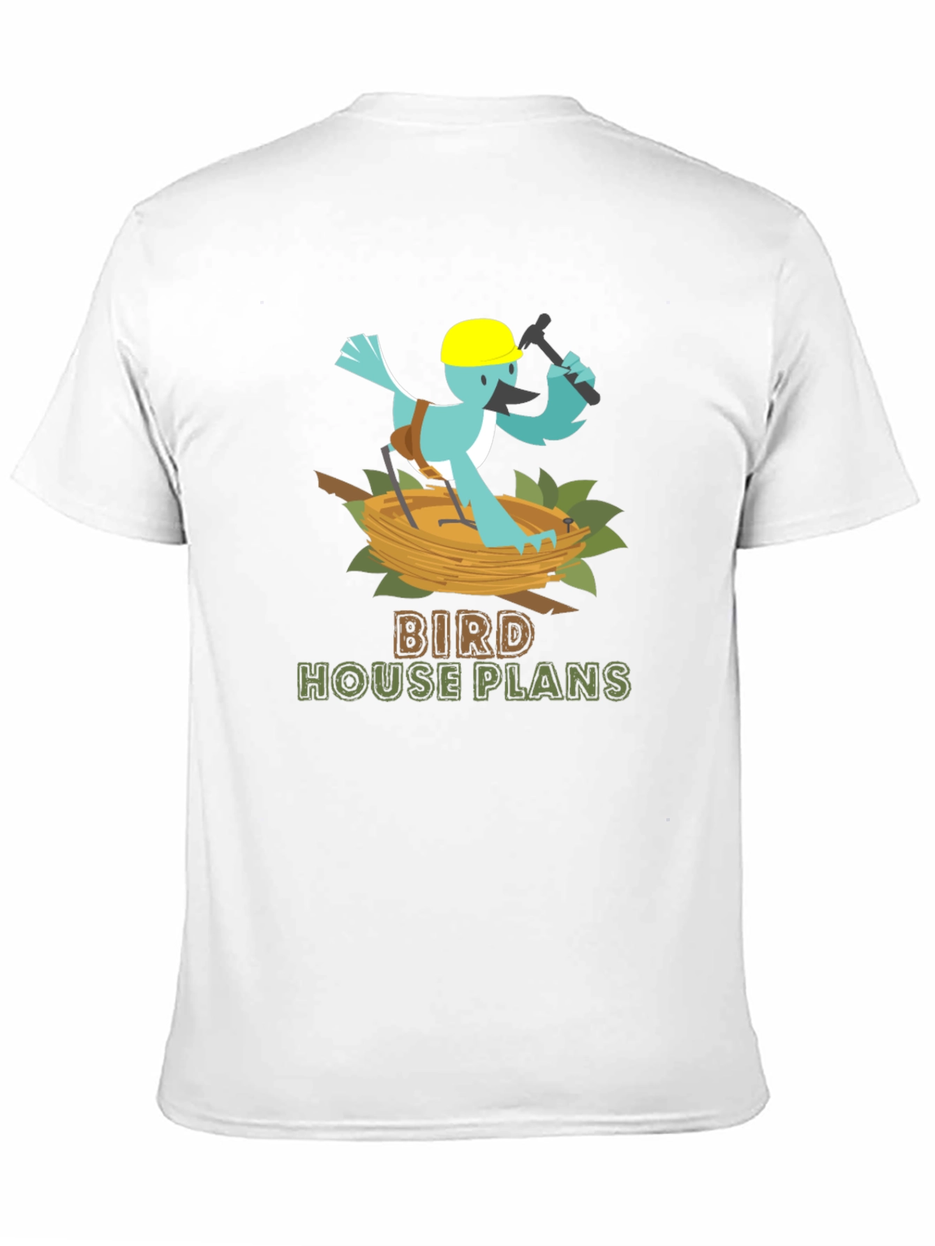 Bird House Plans Graphic Tee