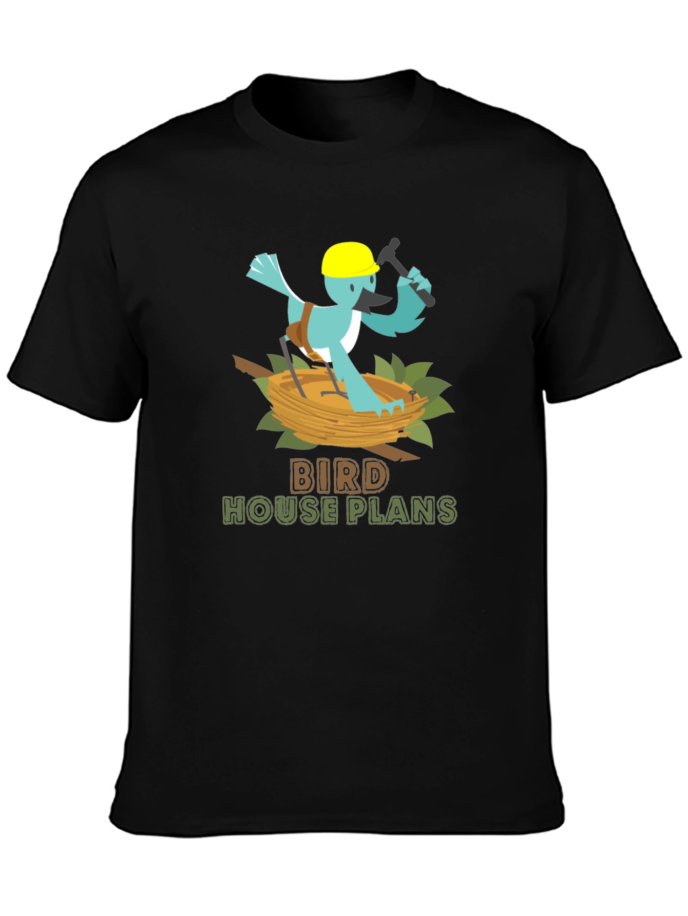 Bird House Plans Graphic Tee