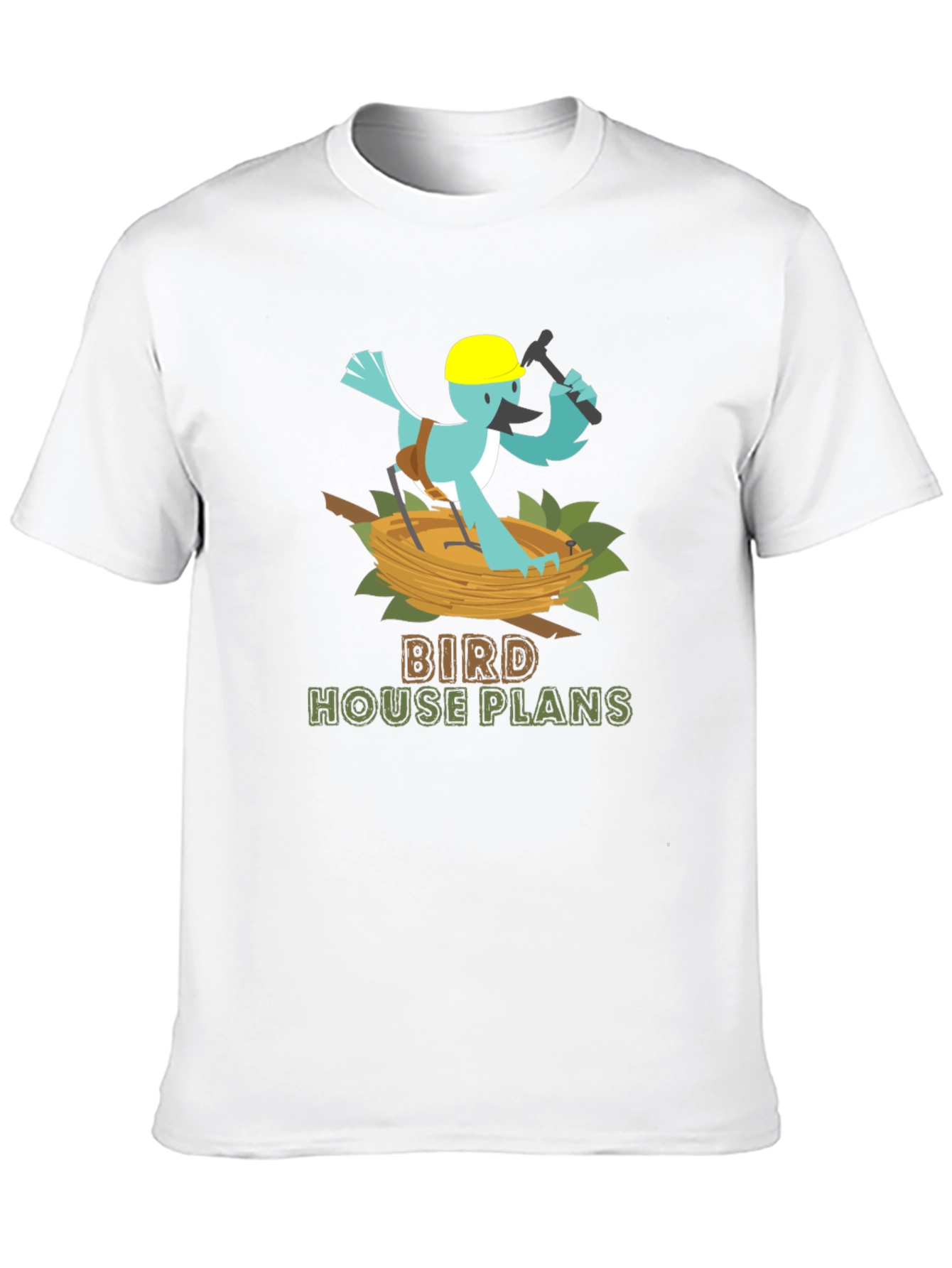 Bird House Plans Graphic Tee