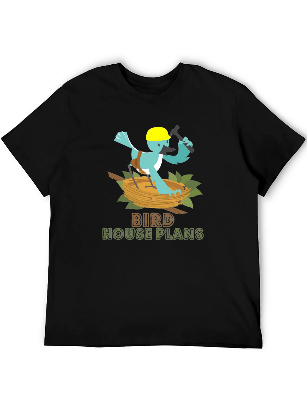 Bird House Plans Graphic Tee