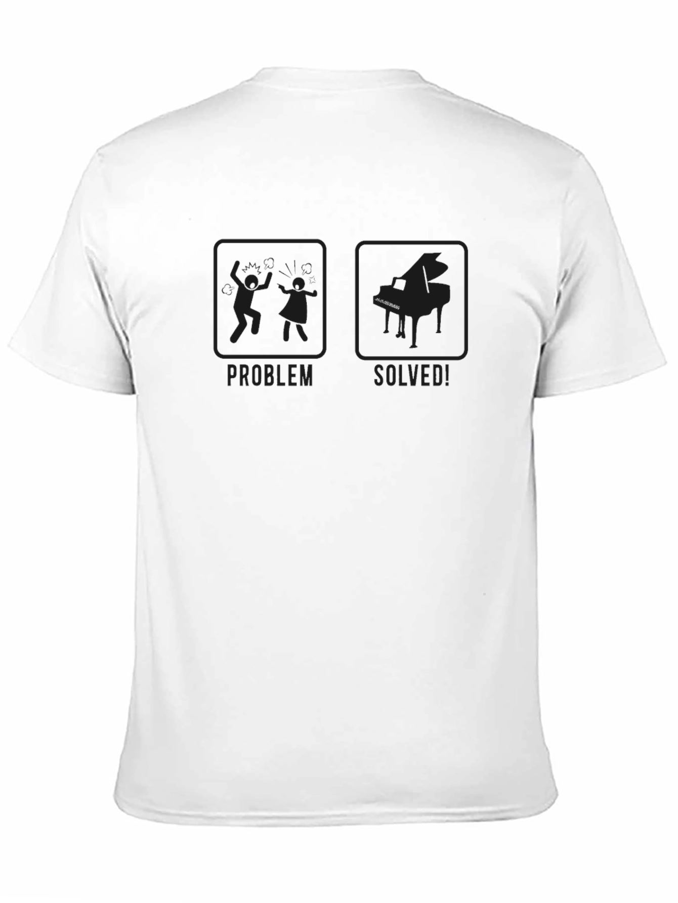 Problem Solved Piano T-Shirt