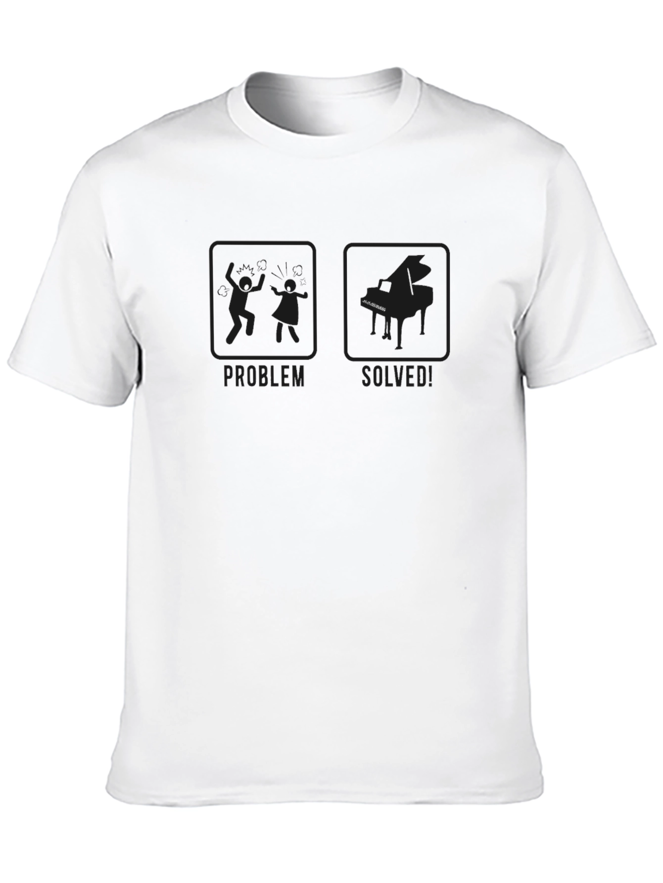 Problem Solved Piano T-Shirt