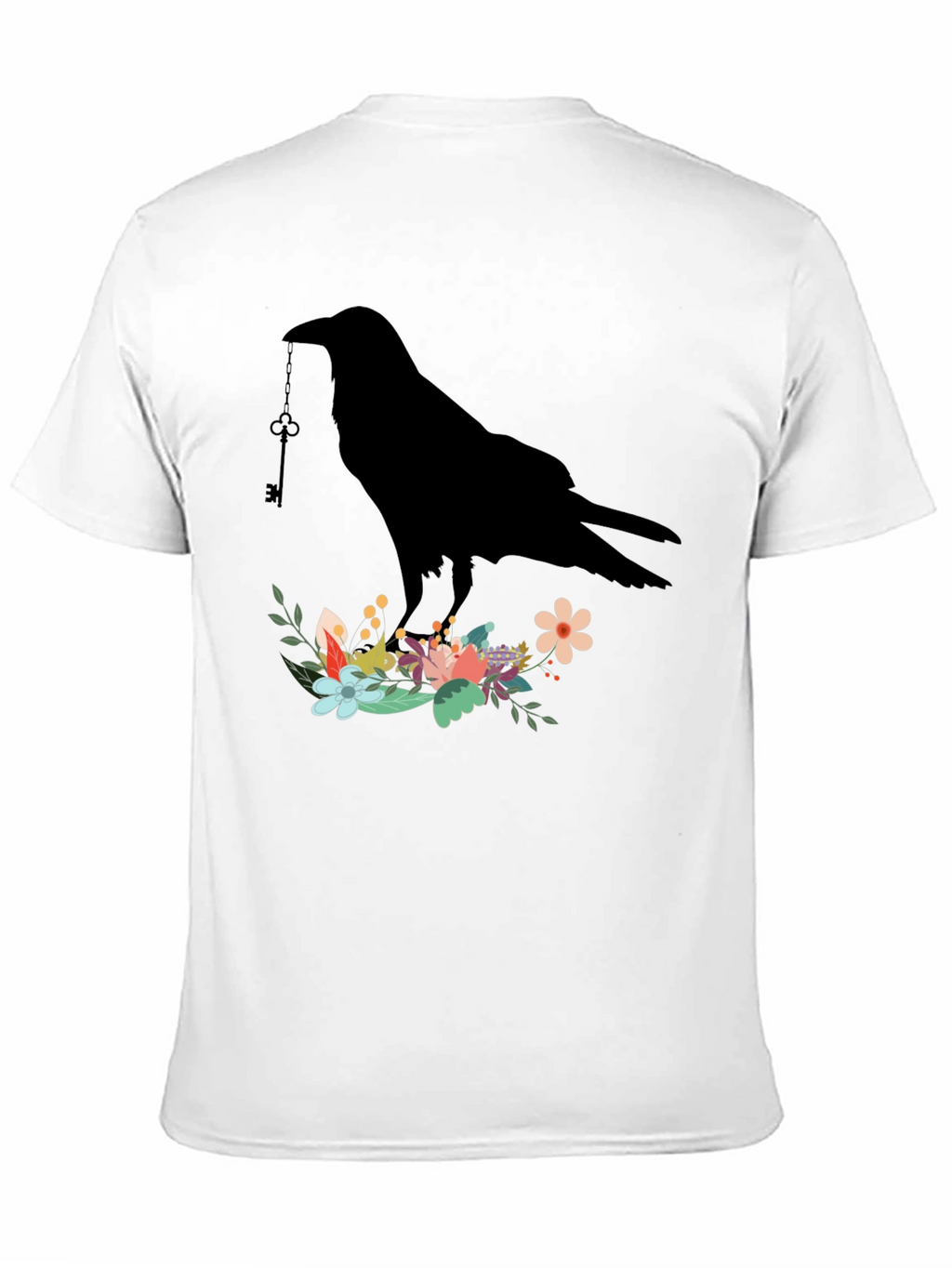 Raven Key Flower T-Shirt