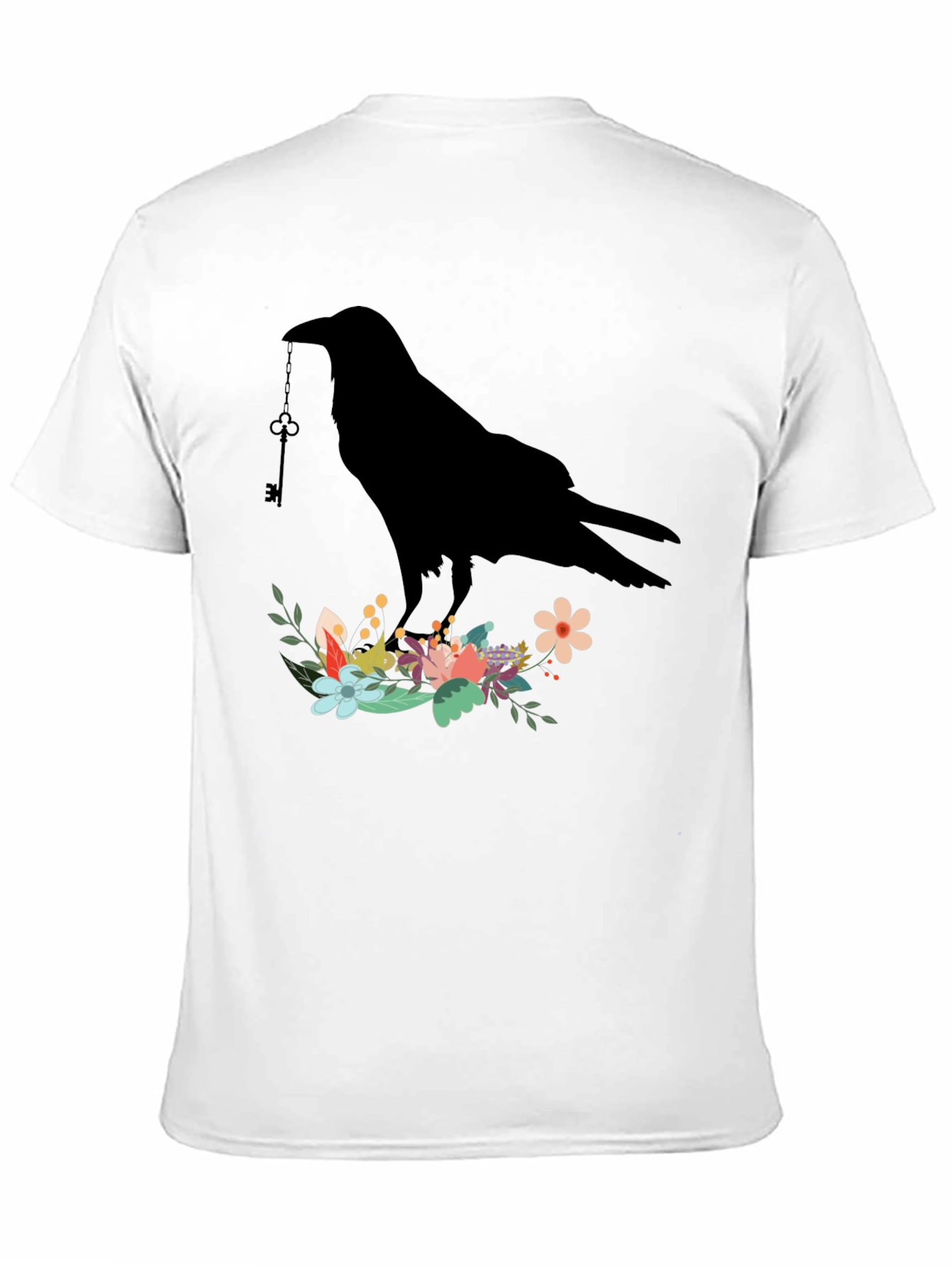 Raven Key Flower T-Shirt