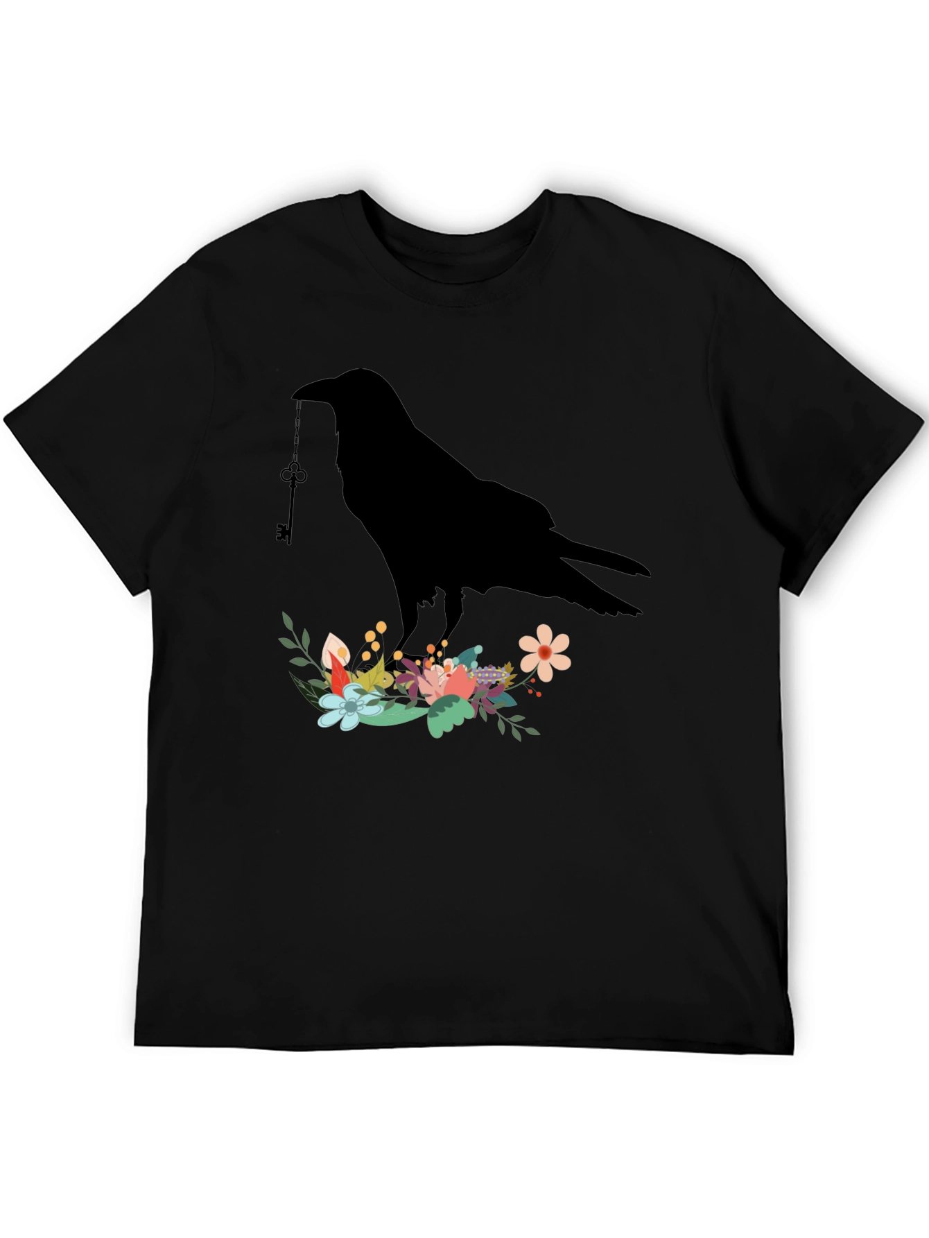 Raven Key Flower T-Shirt
