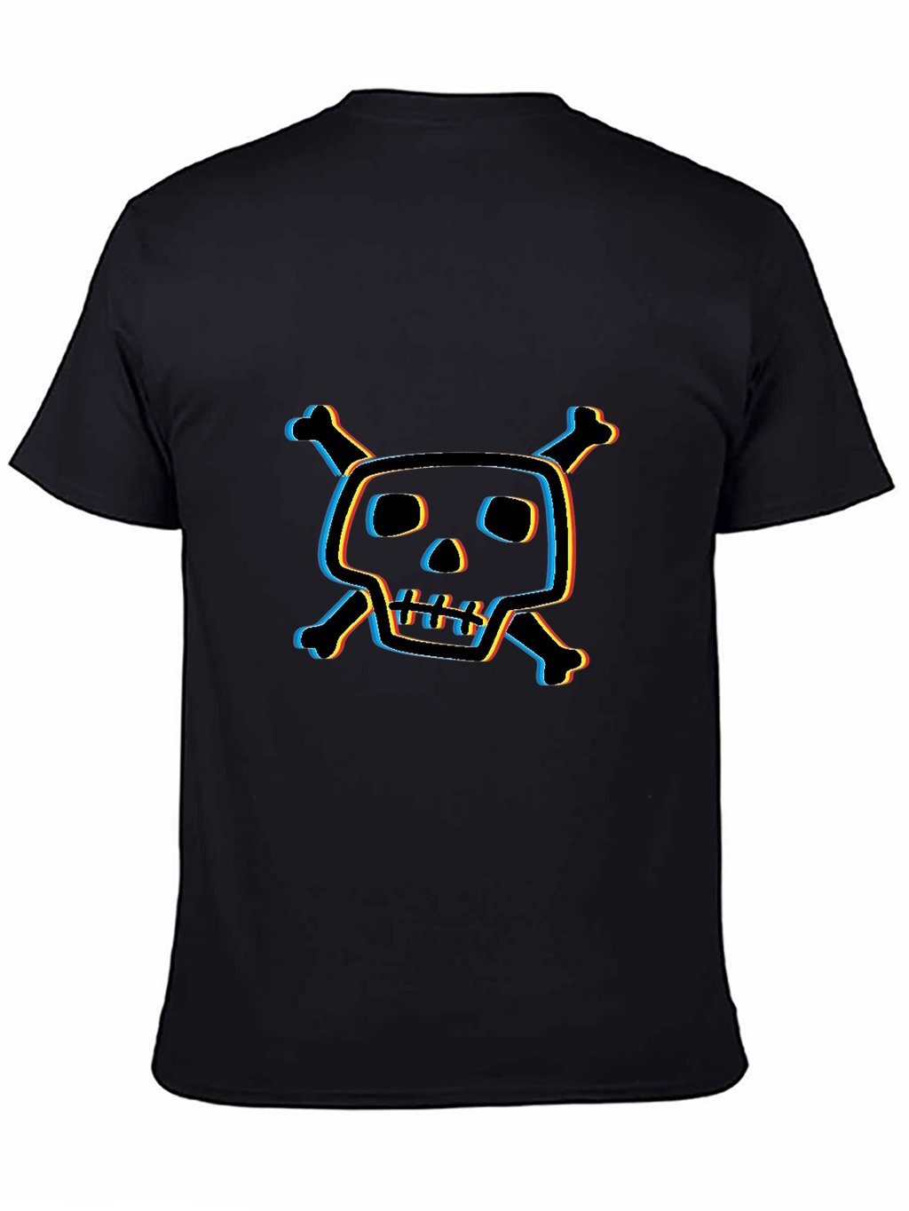 Skull & Crossbones Graphic T-Shirt - Edgy Style