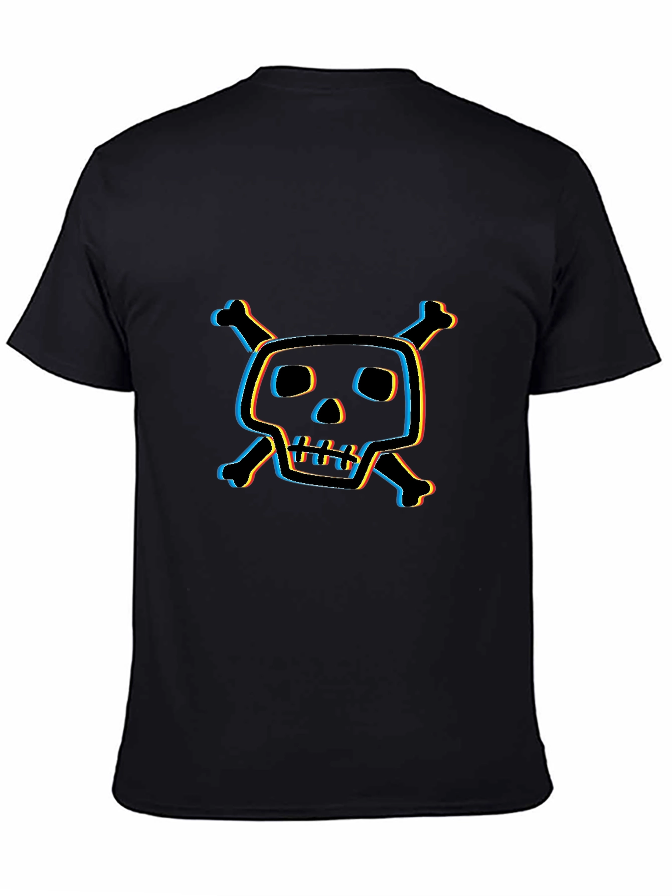 Skull & Crossbones Graphic T-Shirt - Edgy Style