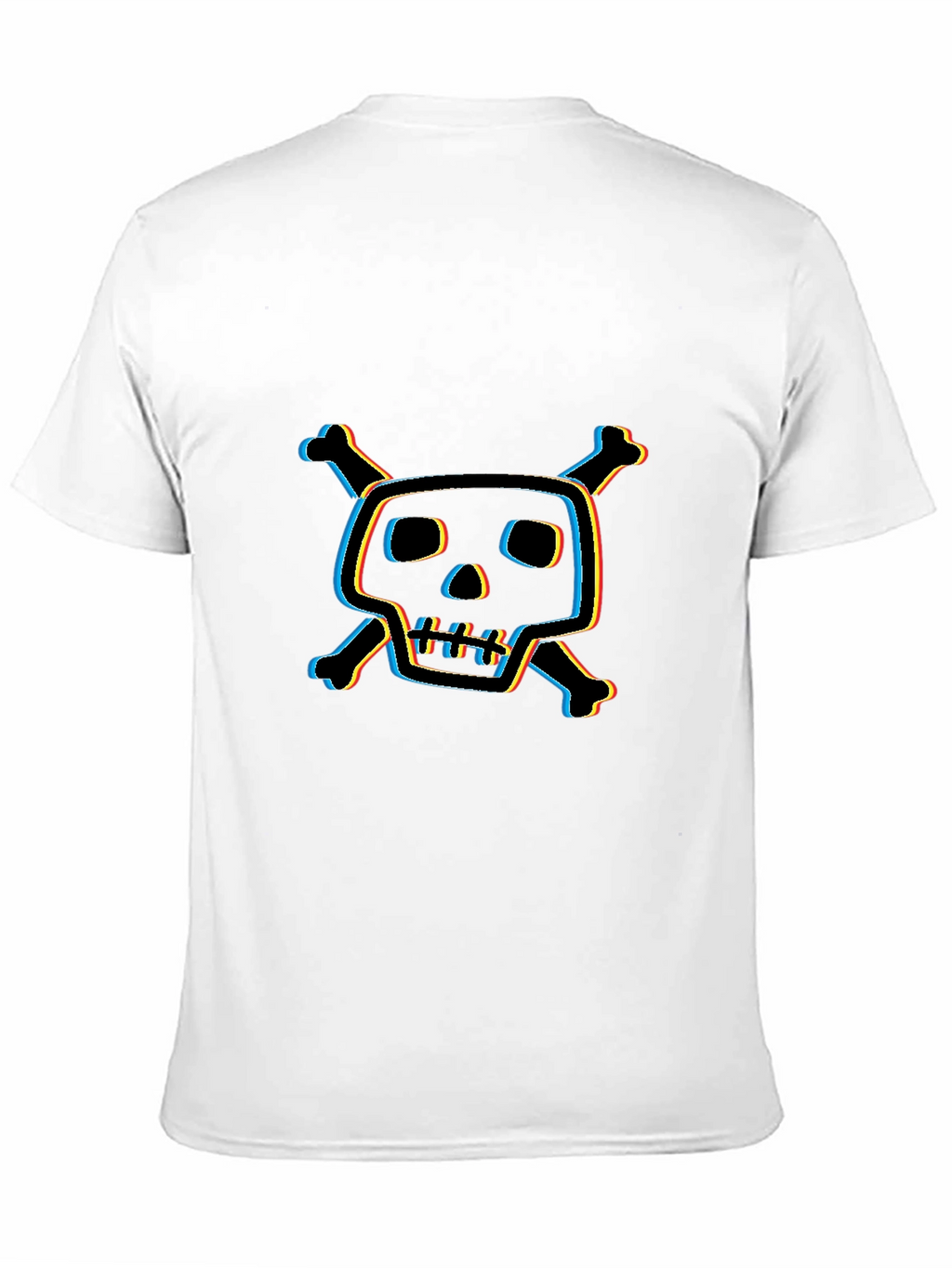 Skull & Crossbones Graphic T-Shirt - Edgy Style
