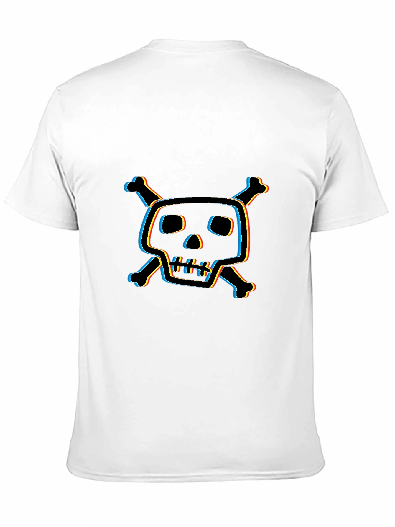 Skull & Crossbones Graphic T-Shirt - Edgy Style