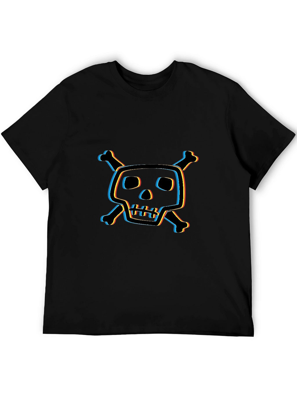 Skull & Crossbones Graphic T-Shirt - Edgy Style
