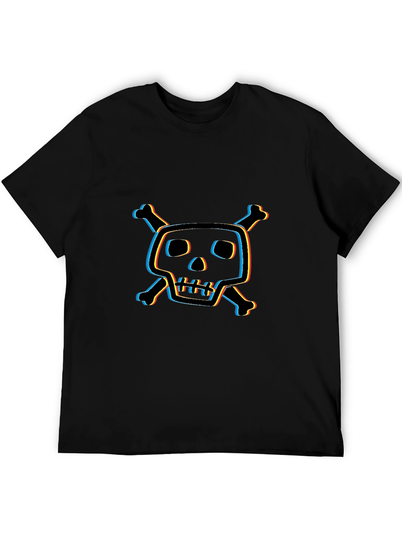 Skull & Crossbones Graphic T-Shirt - Edgy Style