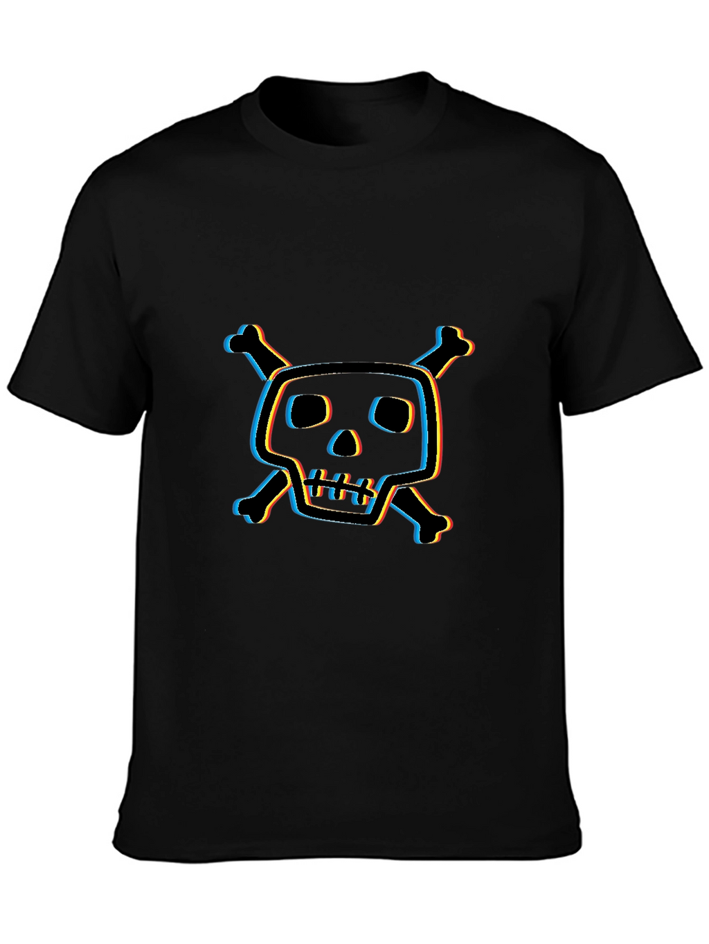 Skull & Crossbones Graphic T-Shirt - Edgy Style