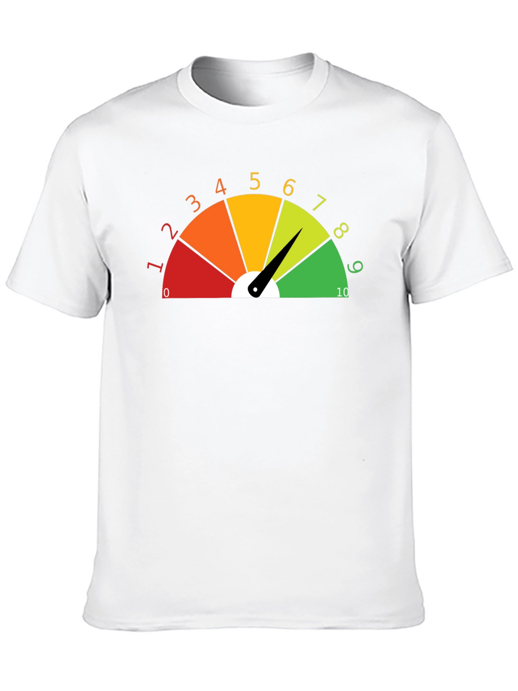 Rate Your Mood Black T-Shirt