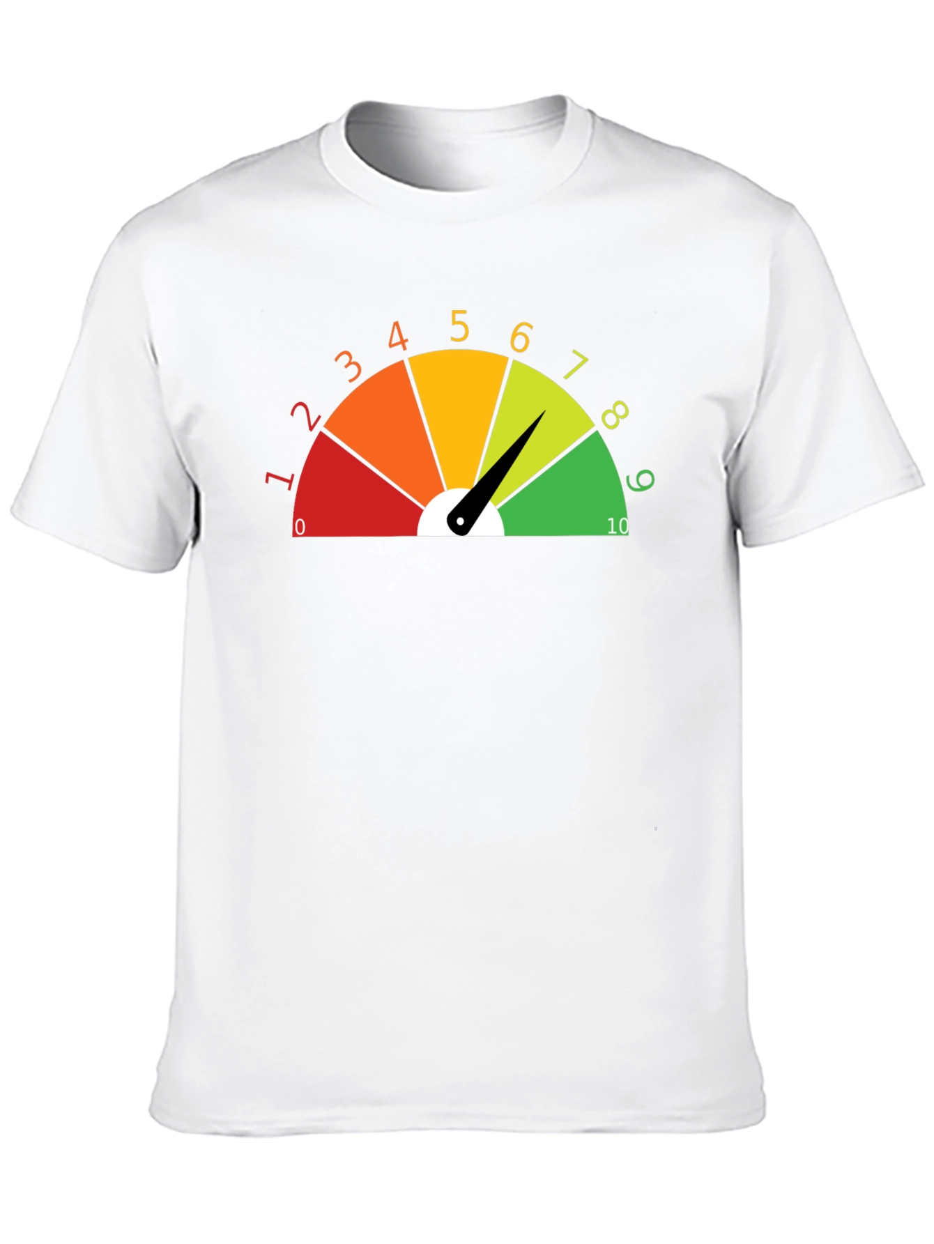 Rate Your Mood Black T-Shirt
