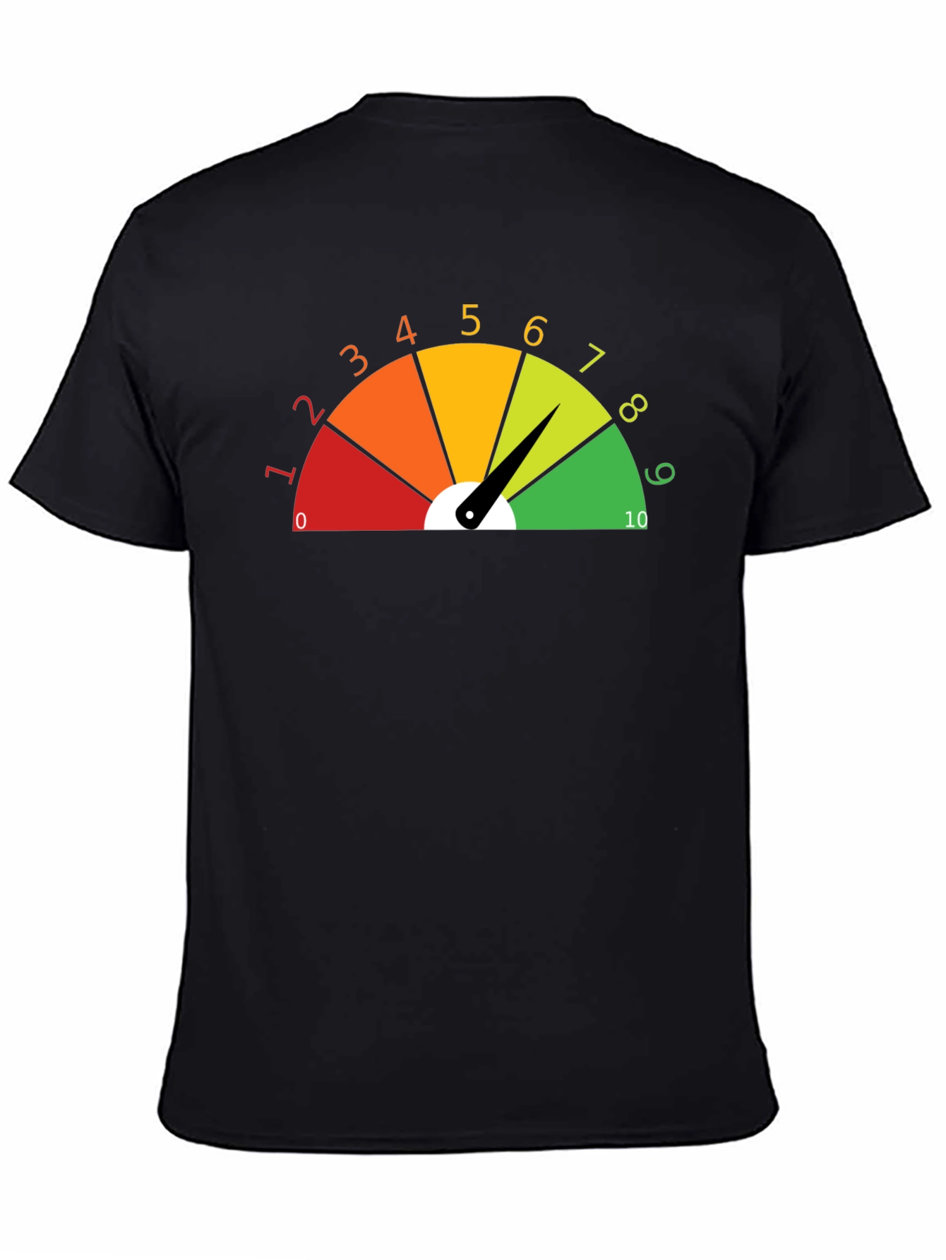 Rate Your Mood Black T-Shirt