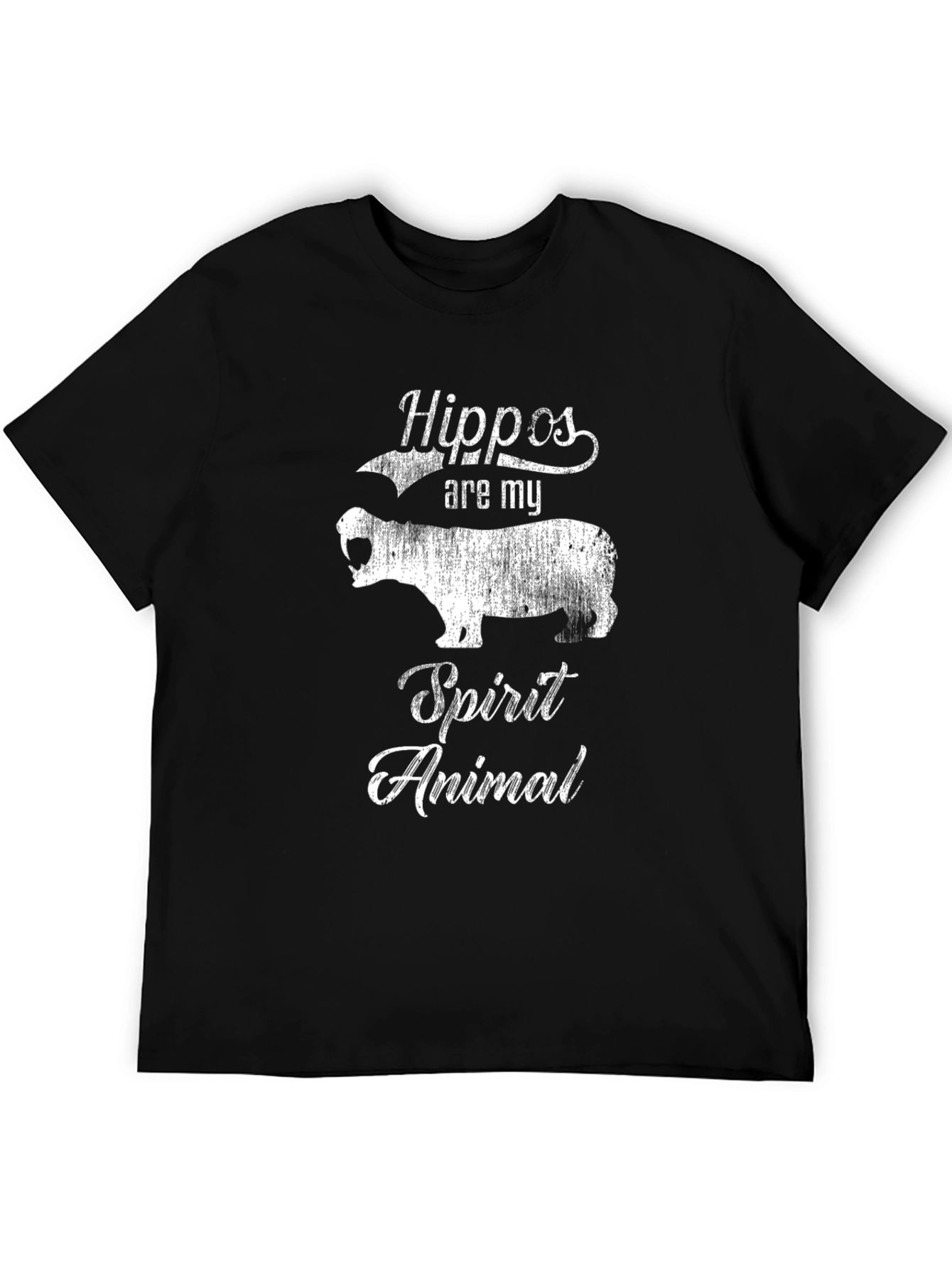 Hippo Spirit Animal Graphic Tee