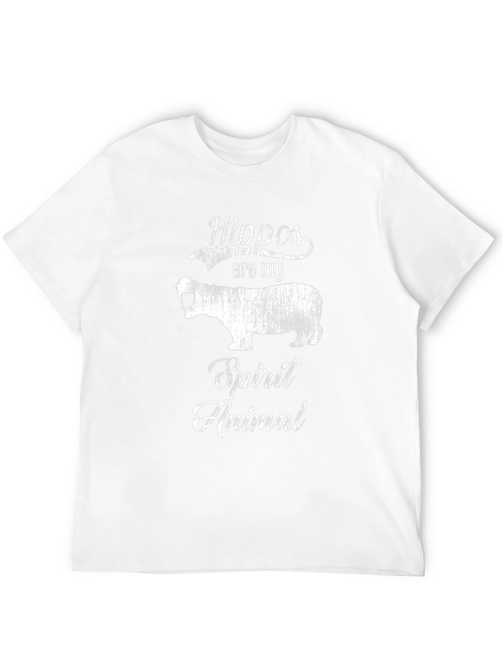 Hippo Spirit Animal Graphic Tee