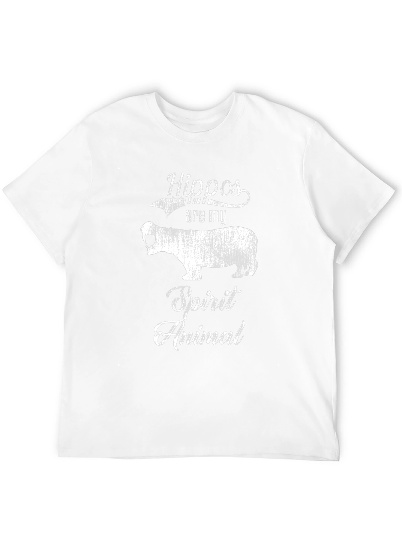 Hippo Spirit Animal Graphic Tee