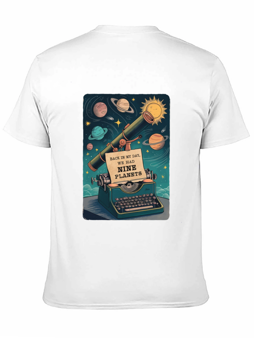 Nine Planets Retro Tee