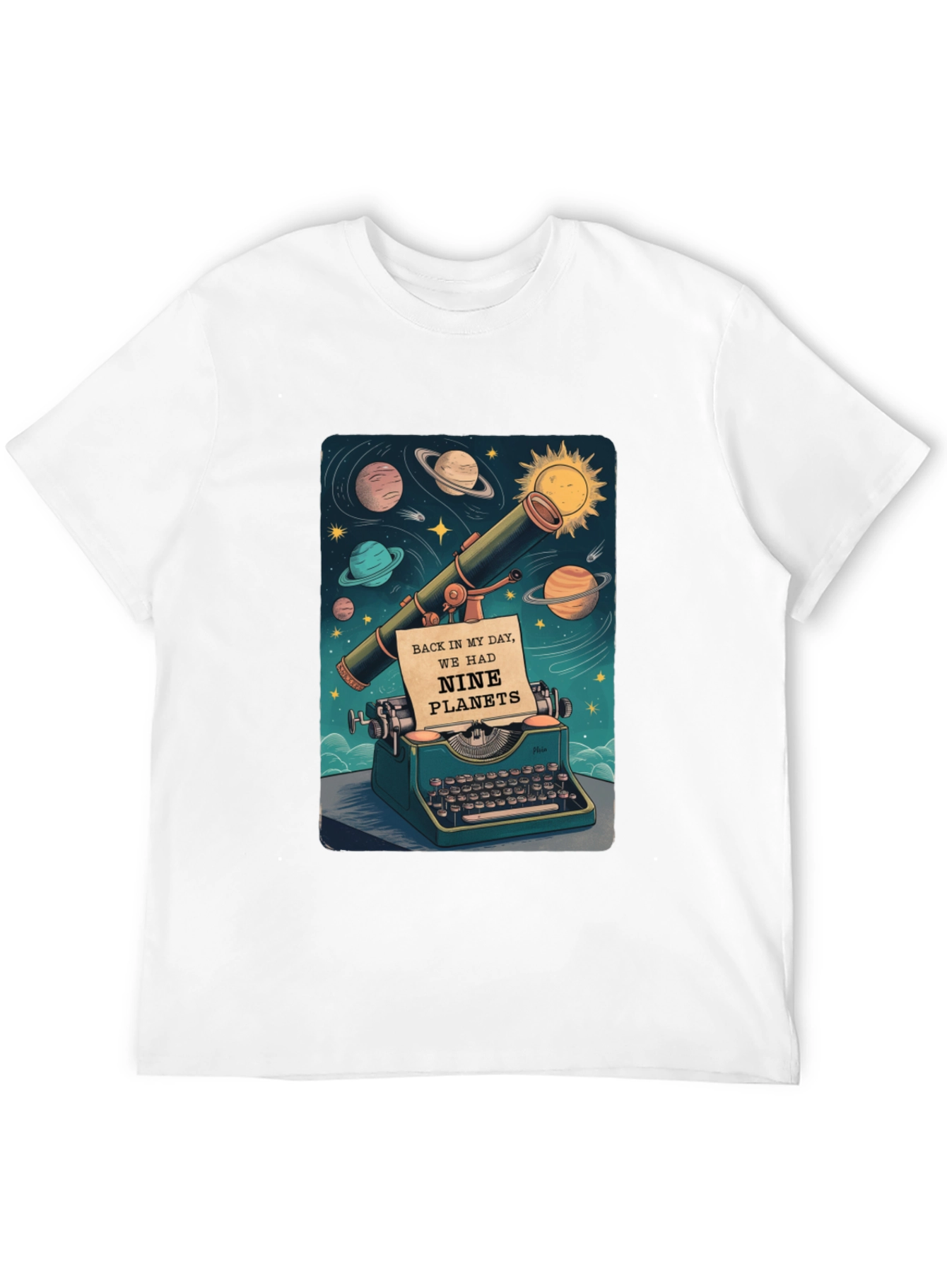 Nine Planets Retro Tee