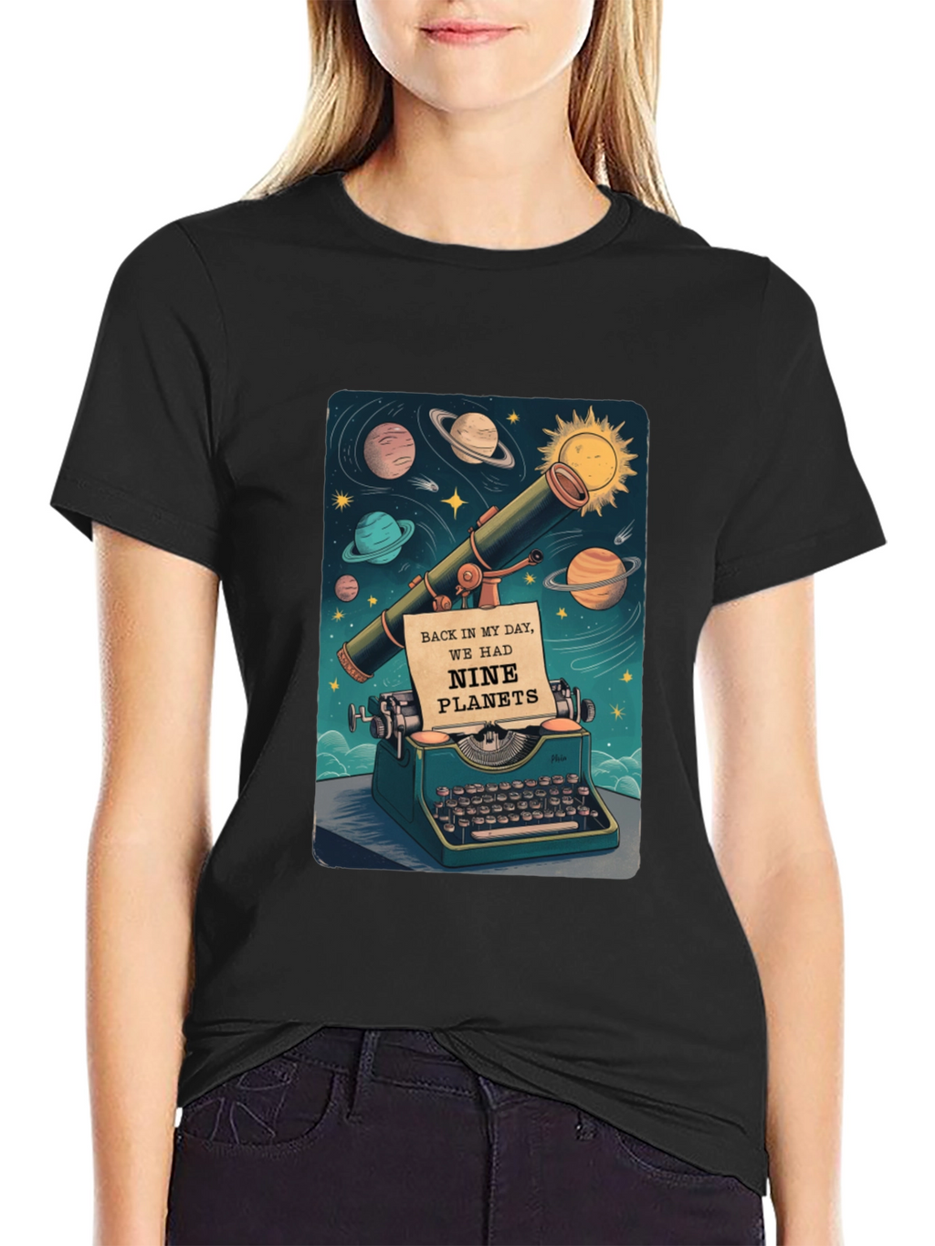 Nine Planets Retro Tee