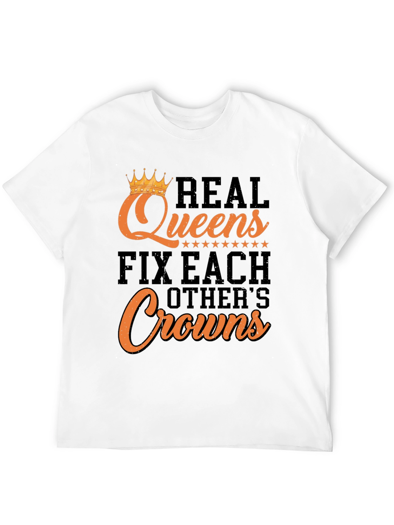 Real Queens Graphic Tee - Fix Each Others Crowns