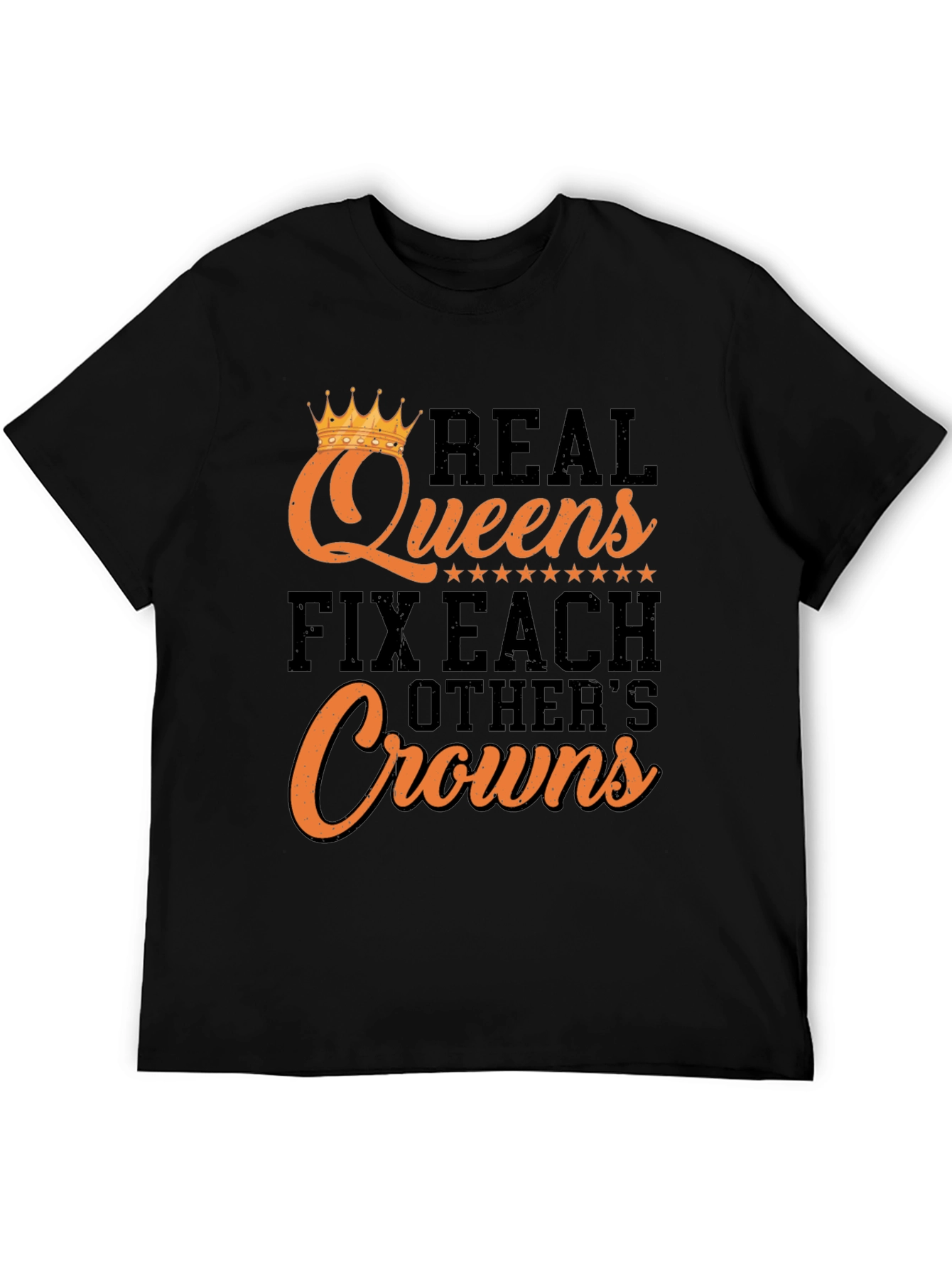 Real Queens Graphic Tee - Fix Each Others Crowns