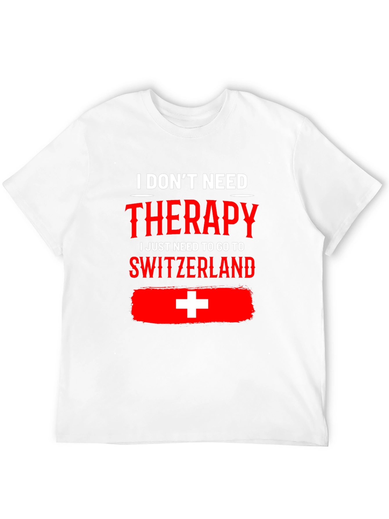 Switzerland Therapy Graphic Tee