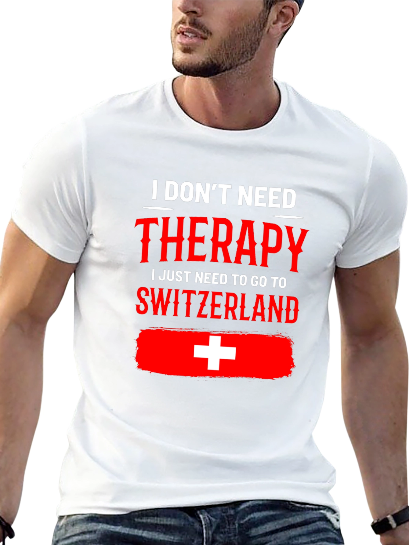 Switzerland Therapy Graphic Tee
