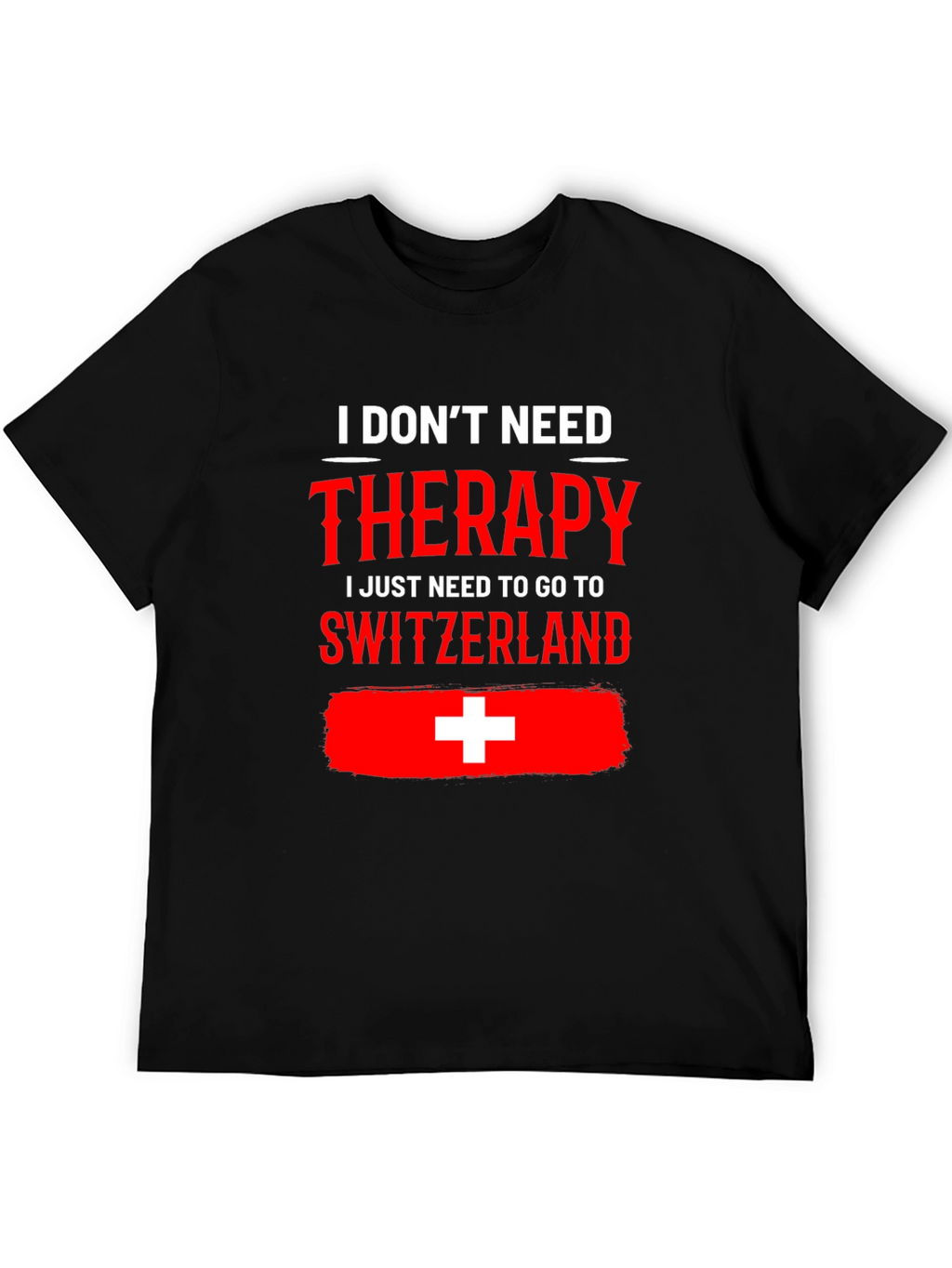 Switzerland Therapy Graphic Tee
