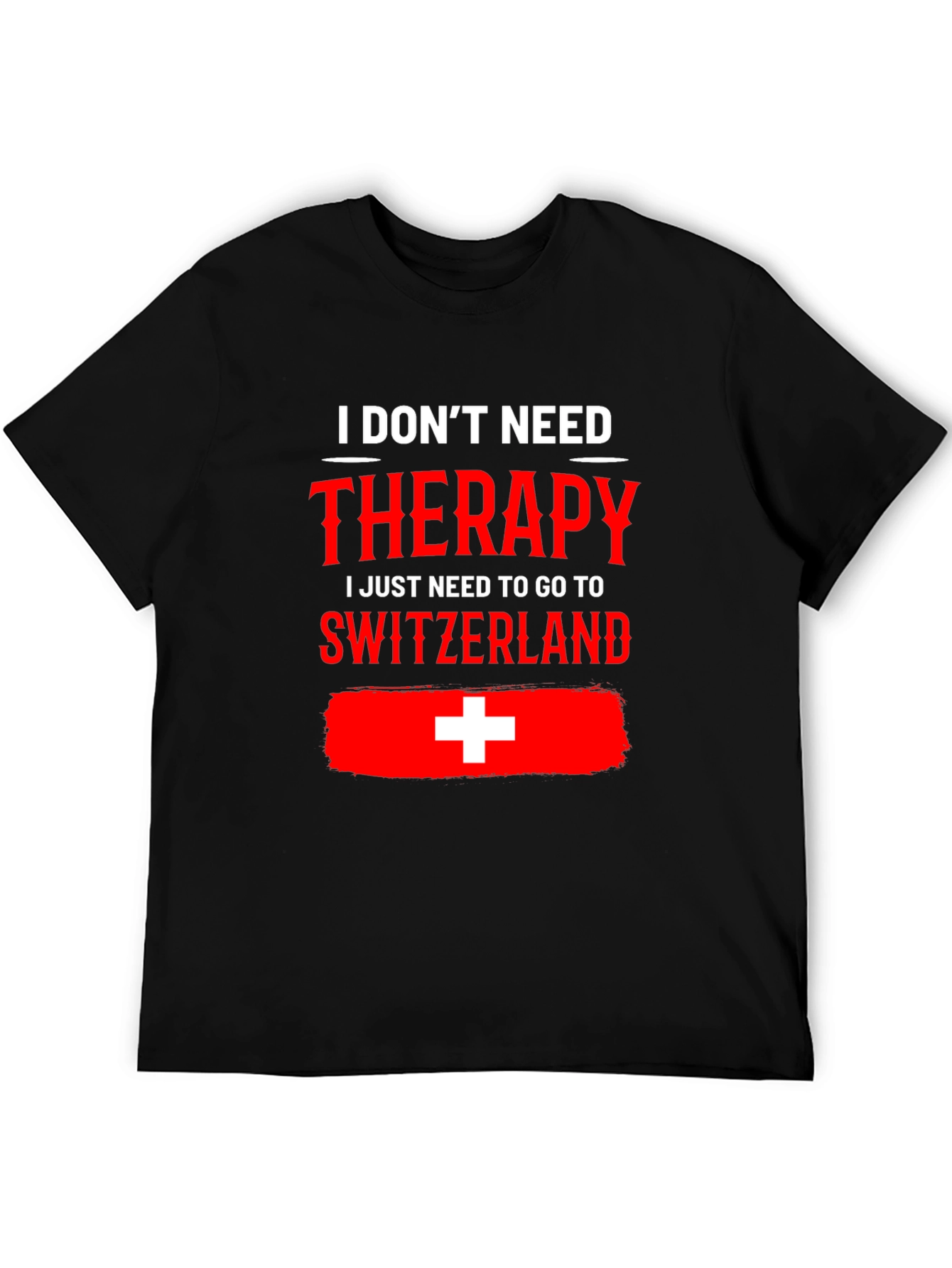 Switzerland Therapy Graphic Tee