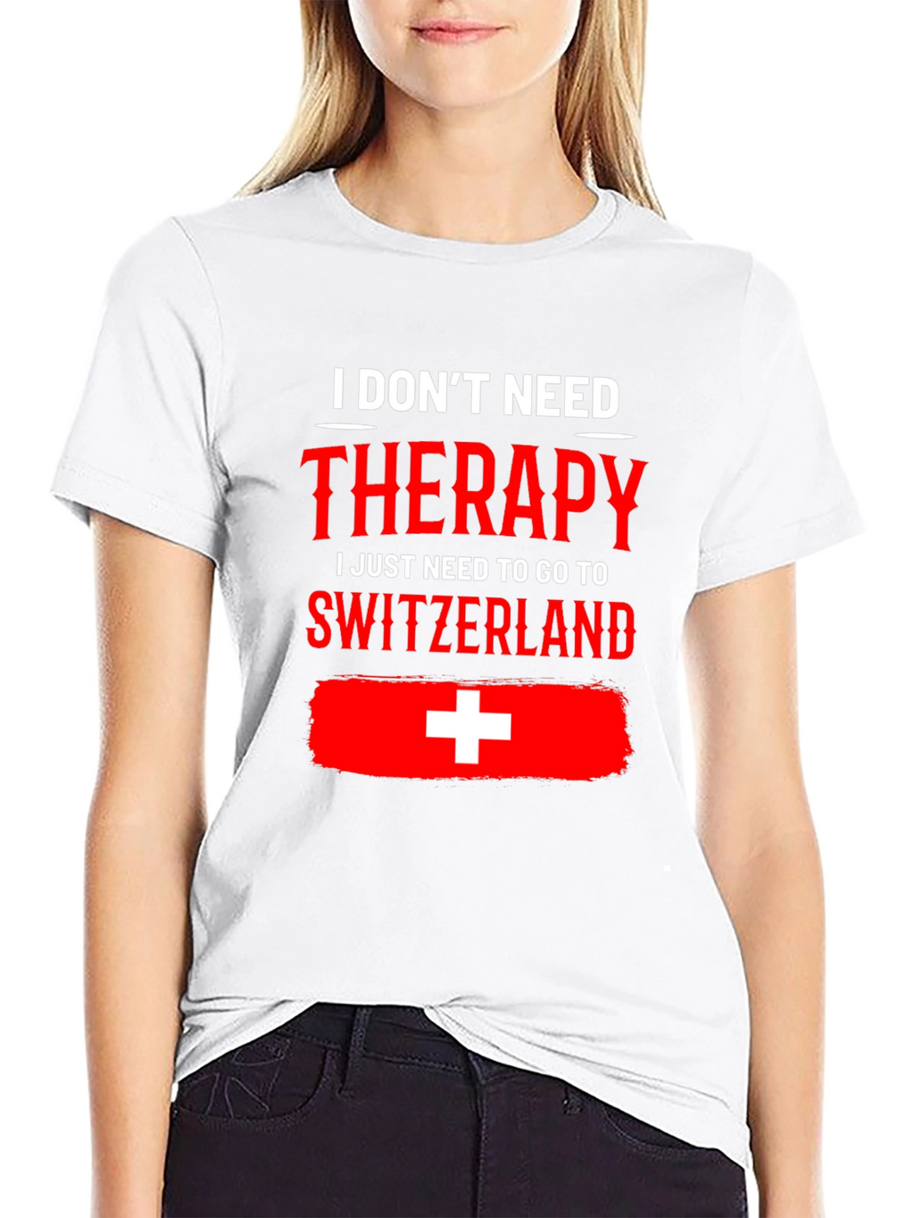 Switzerland Therapy Graphic Tee