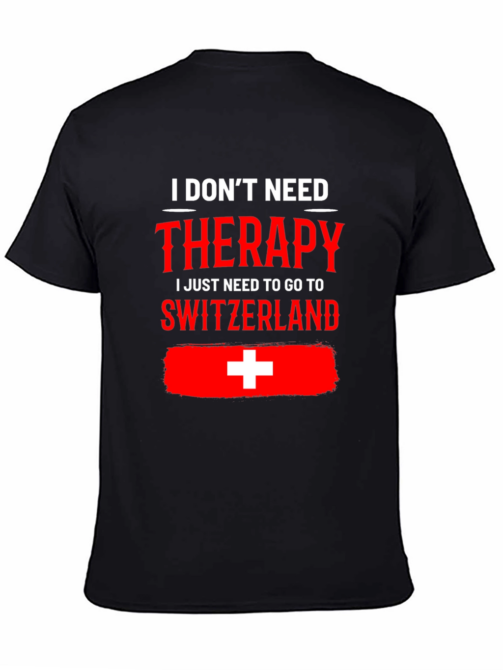 Switzerland Therapy Graphic Tee