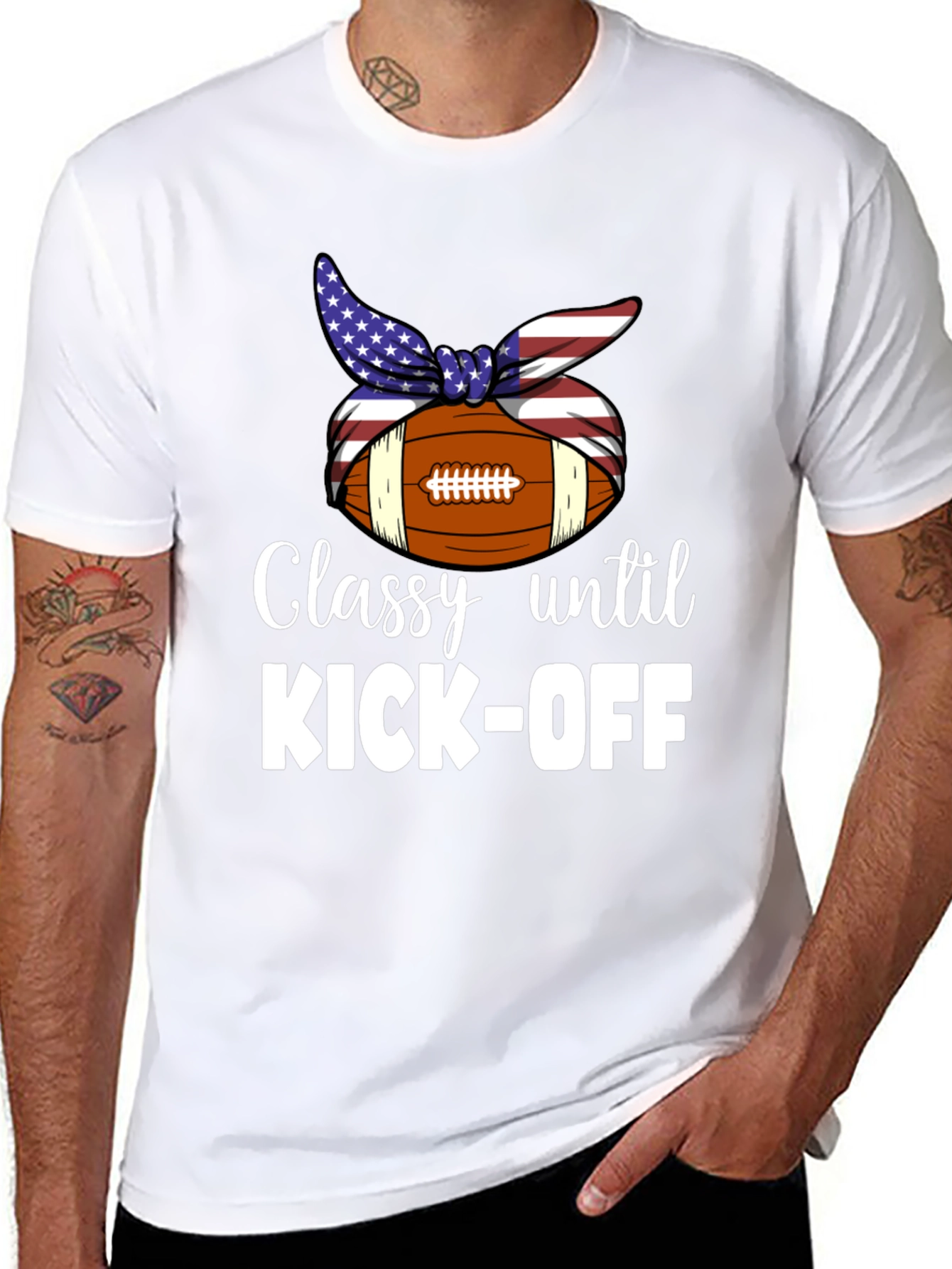 Classy Until Kick-Off T-Shirt